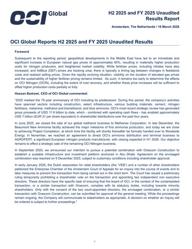 Thumbnail OCI Half-year Report 2025-h2