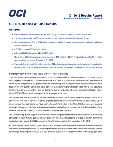 Miniature OCI Rapport trimestriel 2018-q1