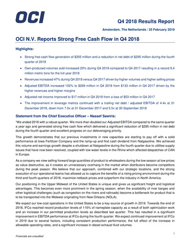Miniature OCI Rapport trimestriel 2018-q4