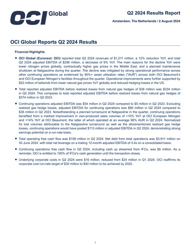 Miniature OCI Rapport trimestriel 2024-q2