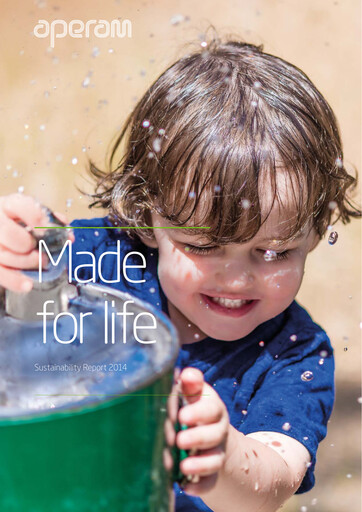 Thumbnail Aperam Sustainability Report 2014