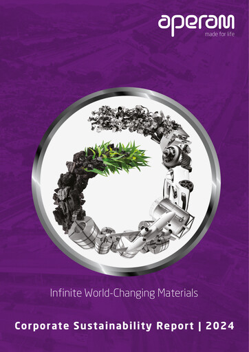 Thumbnail Aperam Sustainability Report 2024