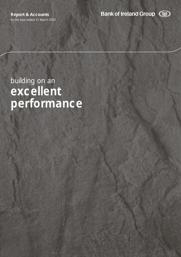 Thumbnail Bank of Ireland Group Annual Report fy2005