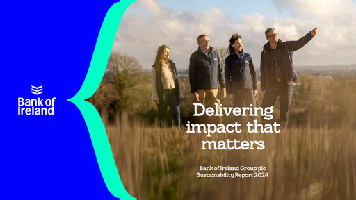 Thumbnail Bank of Ireland Group Sustainability Report 2024