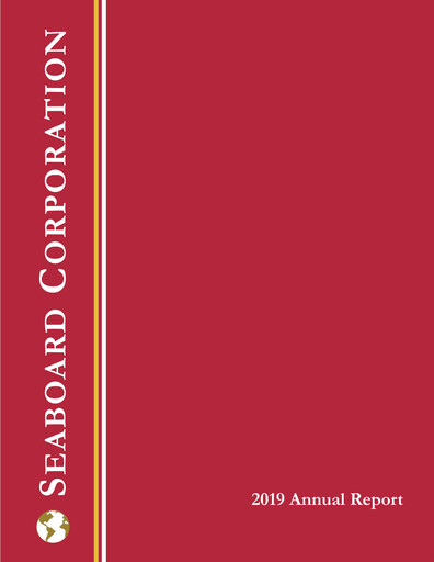 Miniature Seaboard Corporation Rapport annuel 2019