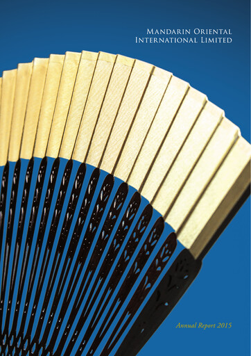 Thumbnail Mandarin Oriental Annual Report 2015