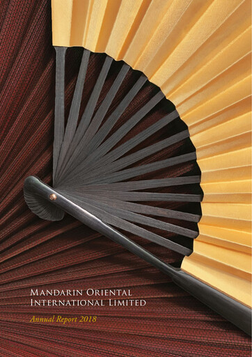 Thumbnail Mandarin Oriental Annual Report 2018