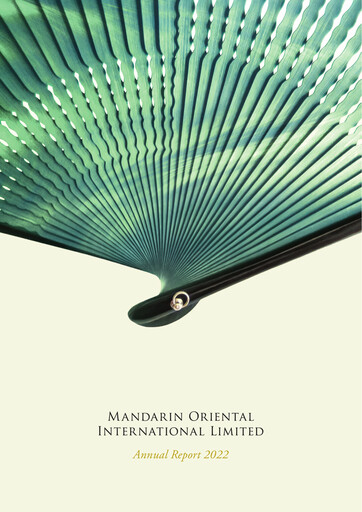 Thumbnail Mandarin Oriental Annual Report 2022