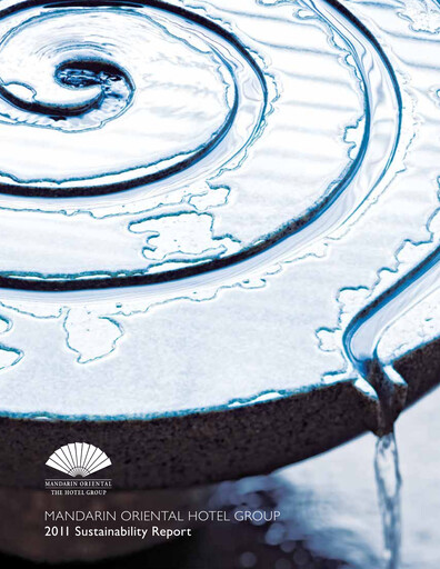 Thumbnail Mandarin Oriental Sustainability Report 2011