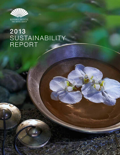 Thumbnail Mandarin Oriental Sustainability Report 2013