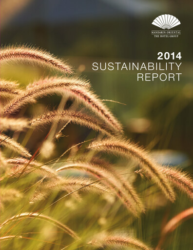 Thumbnail Mandarin Oriental Sustainability Report 2014