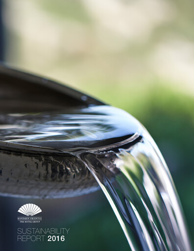 Thumbnail Mandarin Oriental Sustainability Report 2016