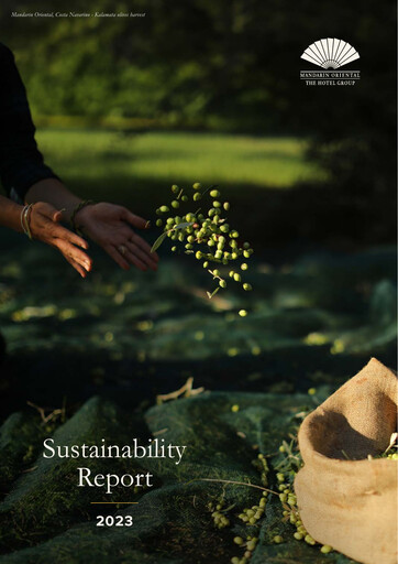 Thumbnail Mandarin Oriental Sustainability Report 2023