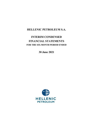 Thumbnail HELLENiQ ENERGY Financial Statement 2021-h1