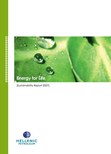 Thumbnail HELLENiQ ENERGY Sustainability Report 2007