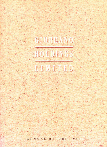 Thumbnail Giordano Annual Report 1993