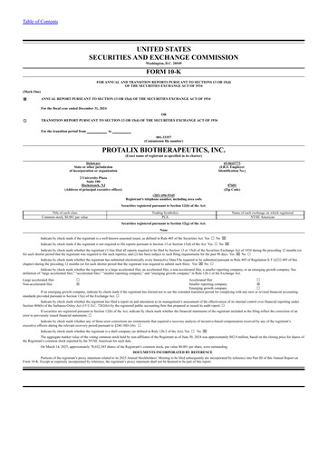 Thumbnail Protalix BioTherapeutics
 Annual Report 2024