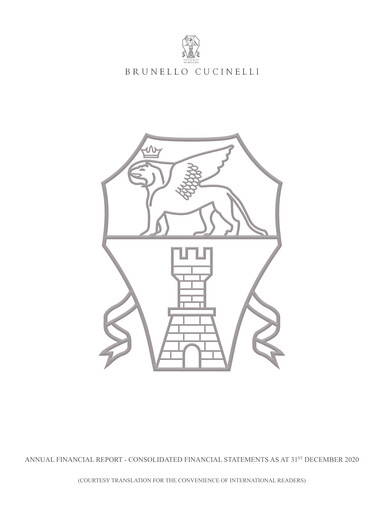 Thumbnail Brunello Cucinelli Financial Statement 2020