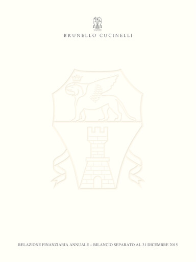 Thumbnail Brunello Cucinelli Financial Statement 2015