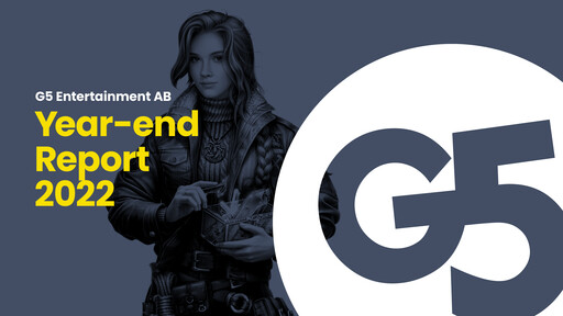 Thumbnail G5 Entertainment Quarterly Report 2022-q4