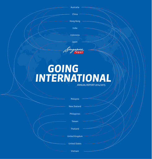 Miniature Singapore Post Rapport annuel 2014-2015