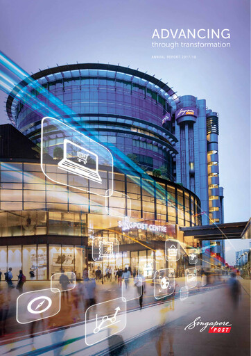 Miniature Singapore Post Rapport annuel 2017-2018