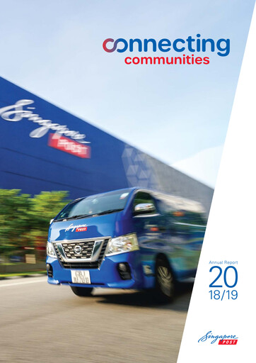 Miniature Singapore Post Rapport annuel 2018-2019