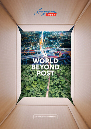 Miniature Singapore Post Rapport annuel 2022-2023