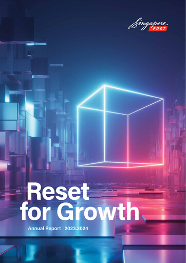 Miniature Singapore Post Rapport annuel 2023-2024