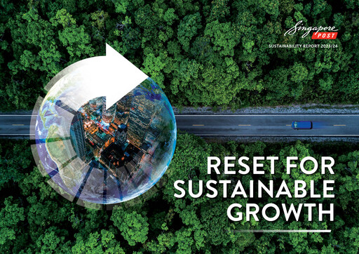 Miniature Singapore Post Rapport de durabilité 2023-2024