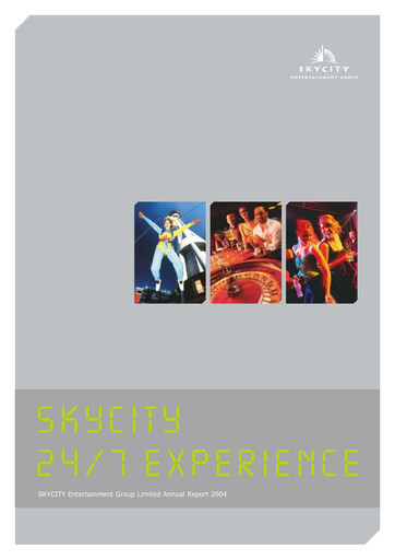 Thumbnail Skycity Entertainment Group Annual Report 2004