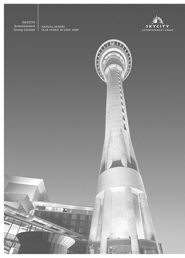 Thumbnail Skycity Entertainment Group Annual Report 2008