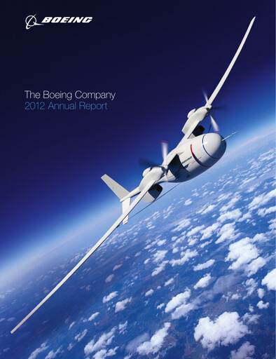 Thumbnail Boeing Annual Report 2012
