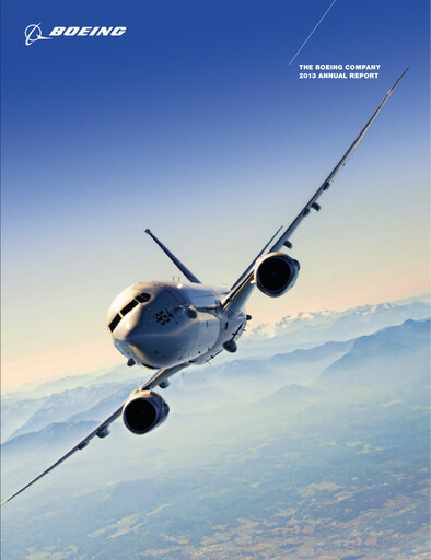Thumbnail Boeing Annual Report 2013