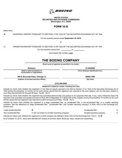 Miniature Boeing Rapport trimestriel 2015-q3