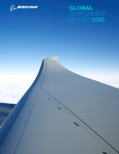 Thumbnail Boeing Sustainability Report 2020