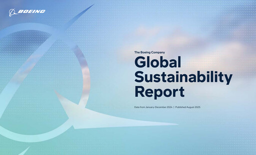 Thumbnail Boeing Sustainability Report 2025