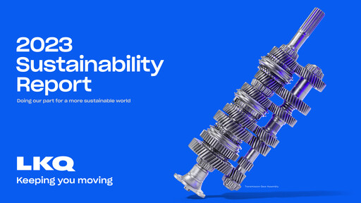 Thumbnail LKQ Corporation Sustainability Report 2023