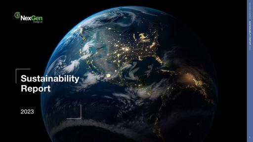 Thumbnail NexGen Energy
 Sustainability Report 2023