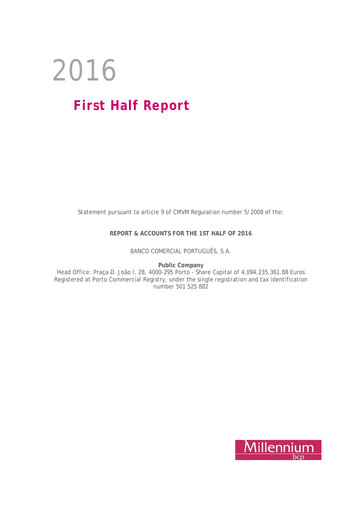 Thumbnail Banco Comercial Português (Millennium bcp) Half-year Report 2016-h1