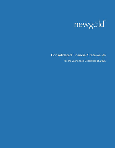 Thumbnail New Gold Financial Statement 2025