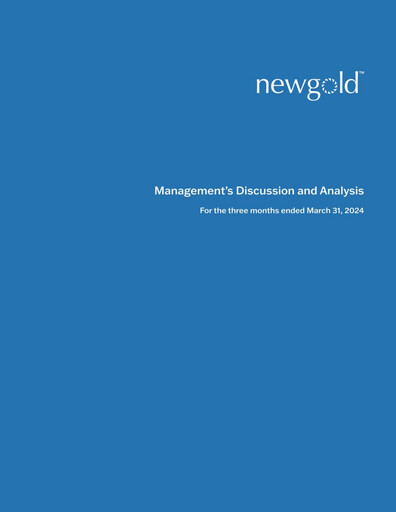 Vorschaubild New Gold Quartalsbericht 2024-q1