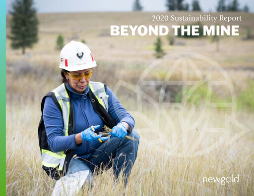 Vorschaubild New Gold Nachhaltigkeitsbericht 2020