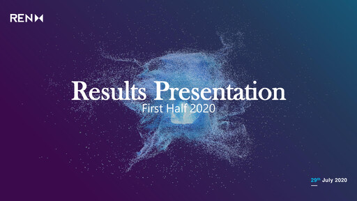 Vorschaubild REN (Redes Energéticas Nacionais) Halbjahresbericht 2020-h1
