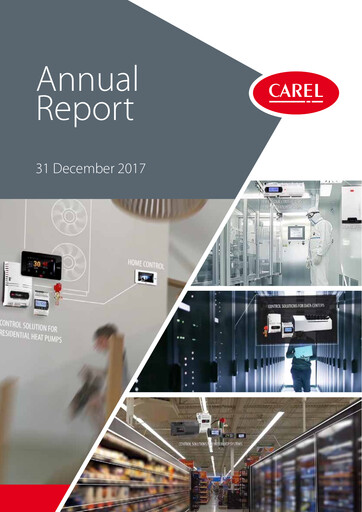 Thumbnail Carel Industries Annual Report 2017
