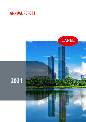 Thumbnail Carel Industries Annual Report 2021