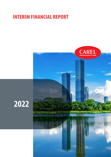 Thumbnail Carel Industries Financial Report 2022-h1