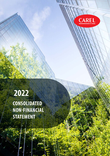 Thumbnail Carel Industries Sustainability Report 2022
