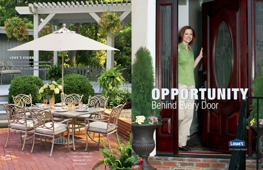 Miniature Lowe's Companies Rapport annuel 2007