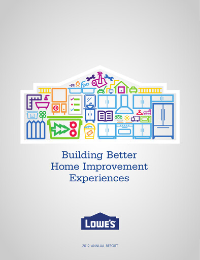 Miniature Lowe's Companies Rapport annuel 2012